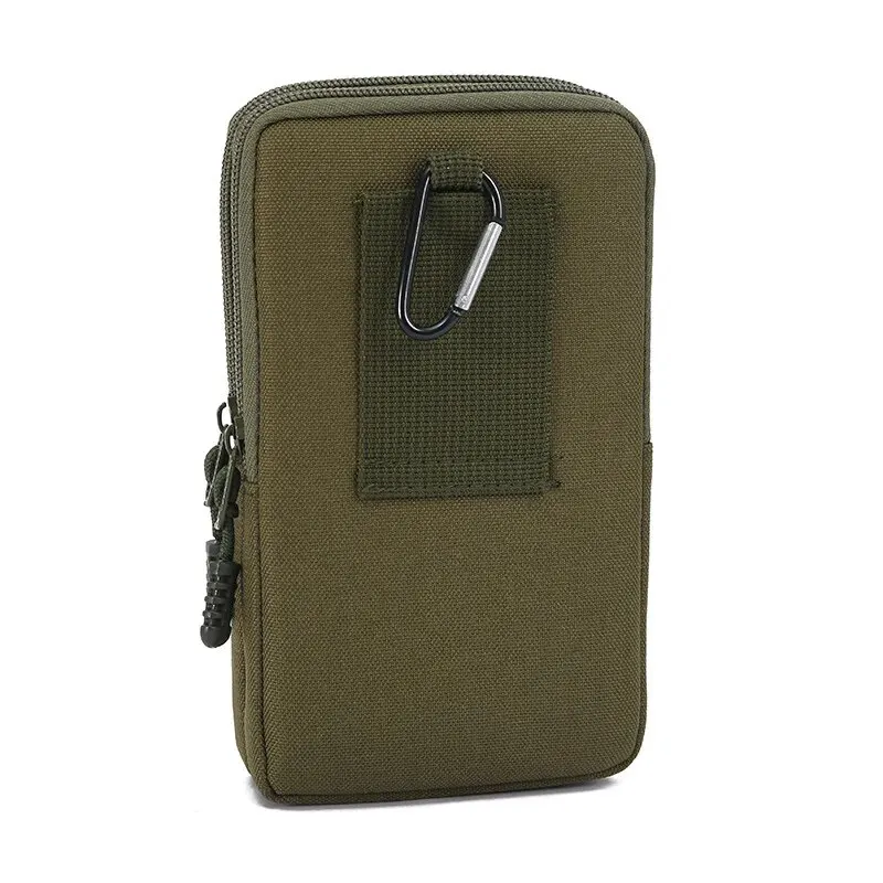 Man Belt Pouch Mobile Phone Bag for Men Phone Holster Bag Molle Waist Bag Pack Small Tactical Duty Belt Backpack Card Holder image 5
