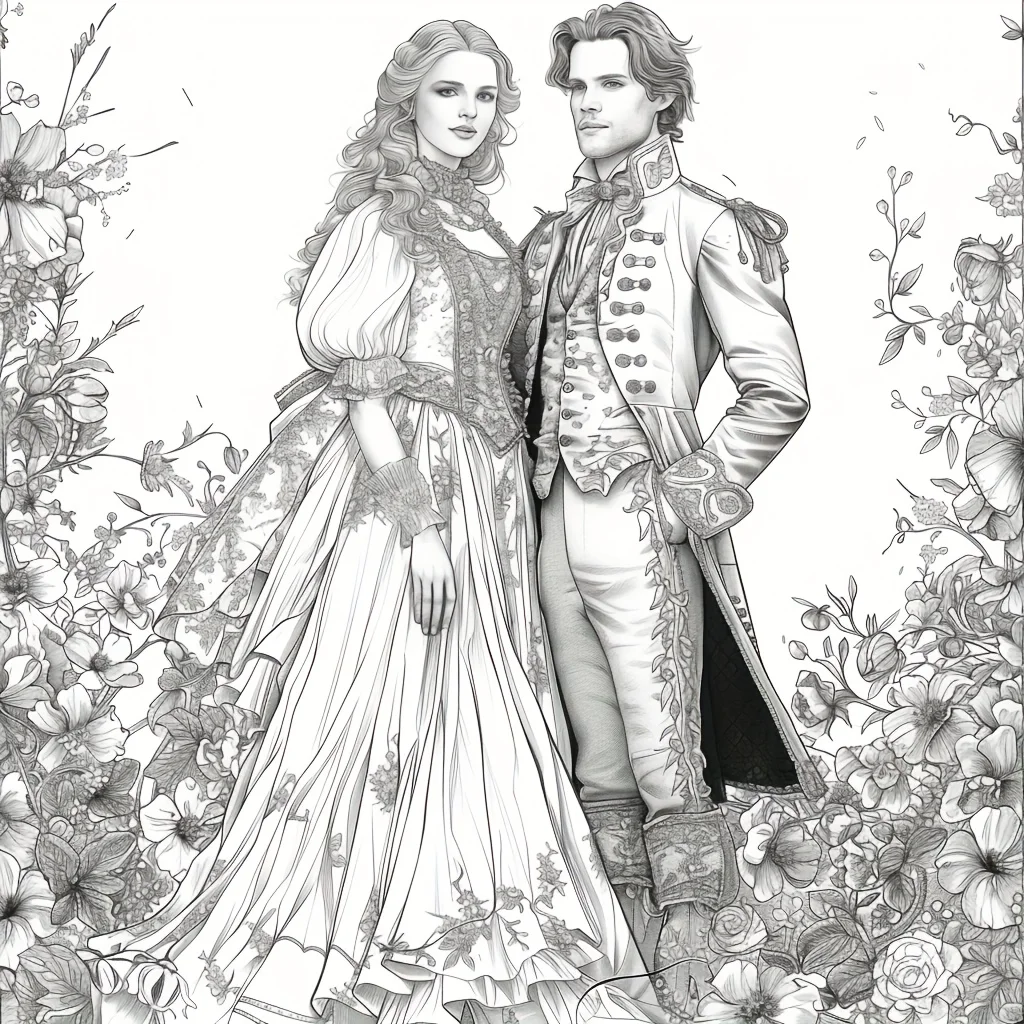 28 Halaman Buku Mewarnai Kekasih Cantik untuk Mengurangi Stres Dewasa |   Buku Mewarnai untuk Mengurangi Stres dan Mengatasi Suasana Hati