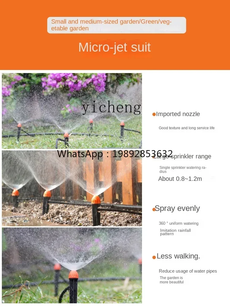 Intelligent Automatic Watering Controller Timer System Drip Irrigation Sprinkler Garden Household