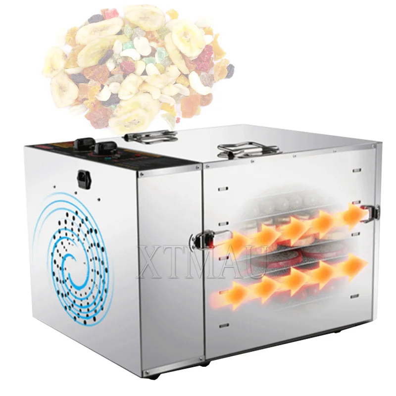 

Trays Food Dryer Dehydrator With Digital Timer Temperature Control For Fruit Vegetable Meat Beef Jerky