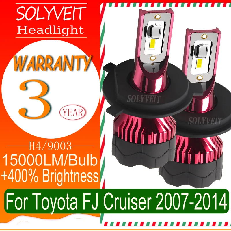 

Easy Fit Clear Illumination Enhanced Night Vision LED HEADLIGHT For Toyota FJ Cruiser 2007 2008 2009 2010 2011 2012 2013 2014