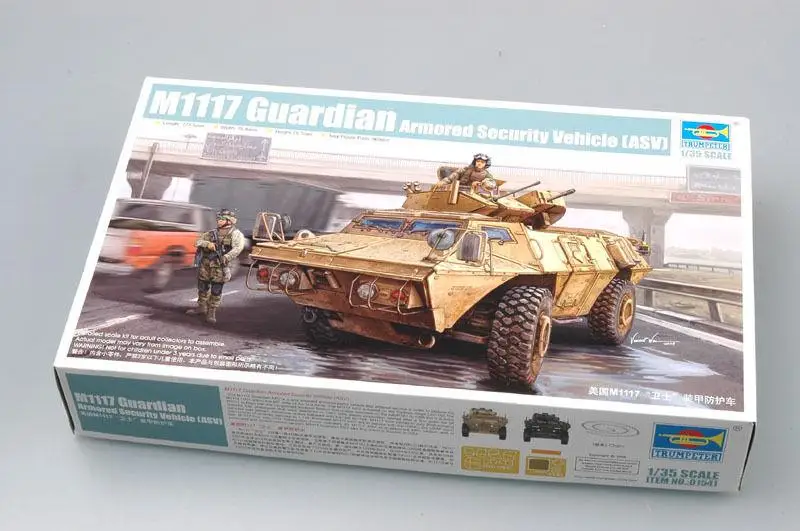 Trumpeter 1/35 01541 U.S. M1117 Guardian ASV