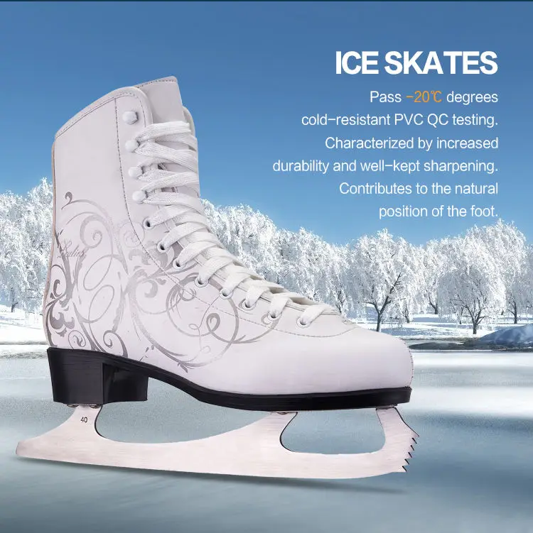 Entresuela de fibra personalizada, zapatos de patinaje artístico sobre hielo para pista de hielo, alta calidad