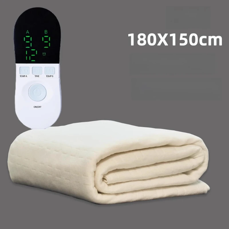 

Safe Heated Blanket Automatic Shut Off Heating Pad Overheat Protection Electric Throw Safety Feature Chauffant Warming Products