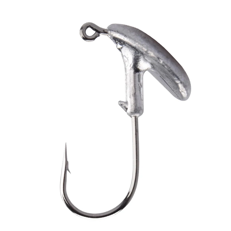 MEREDITH 10PCS Blood Slot Jig Head Tumbler Hook Set 3,5g-14g Carbon Steel - Image 6