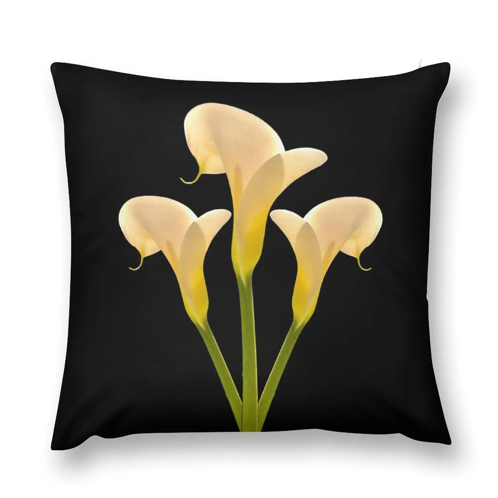 

White calla lilies flower bouquet Throw Pillow autumn decoration Cusions Cover Pillow Cover pillow