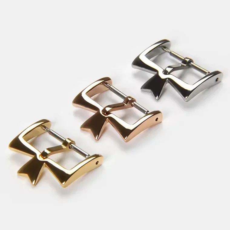 Metal Watch Clasp For Vc Vacheron Watch Strap Buckles Constantin 16mm18mm20mm Silvery Golden Rose Gold Stainless Steel Pin Clasp