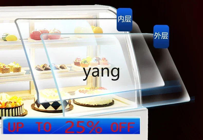 

Ltt Refrigerated Display Cabinet Commercial Fruit Deli Dessert Freezer Air Cooled Desktop Small Fresh Keeper