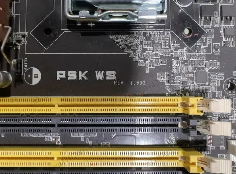 LGA775 P35 Motherboard Fit P5K WS With E7500 Processor Desktop Computer Replacement Mainboard