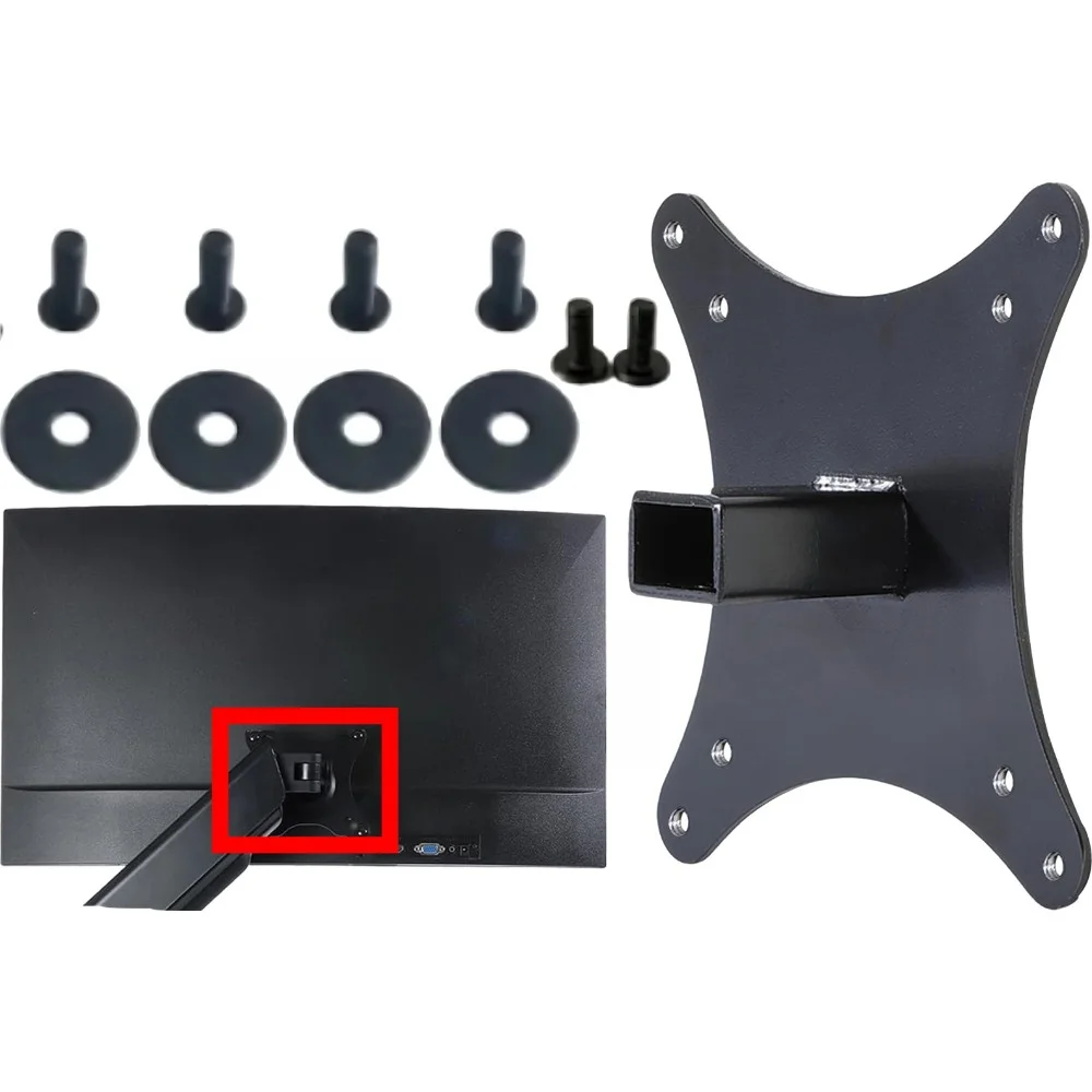 

Brand New for AOC 22B1H 22B1HS 24B1H 24B1XH 27B1H Monitors Wall Mount 75x75 100x100 Monitor VESA Adapter for Arms Desk Mount