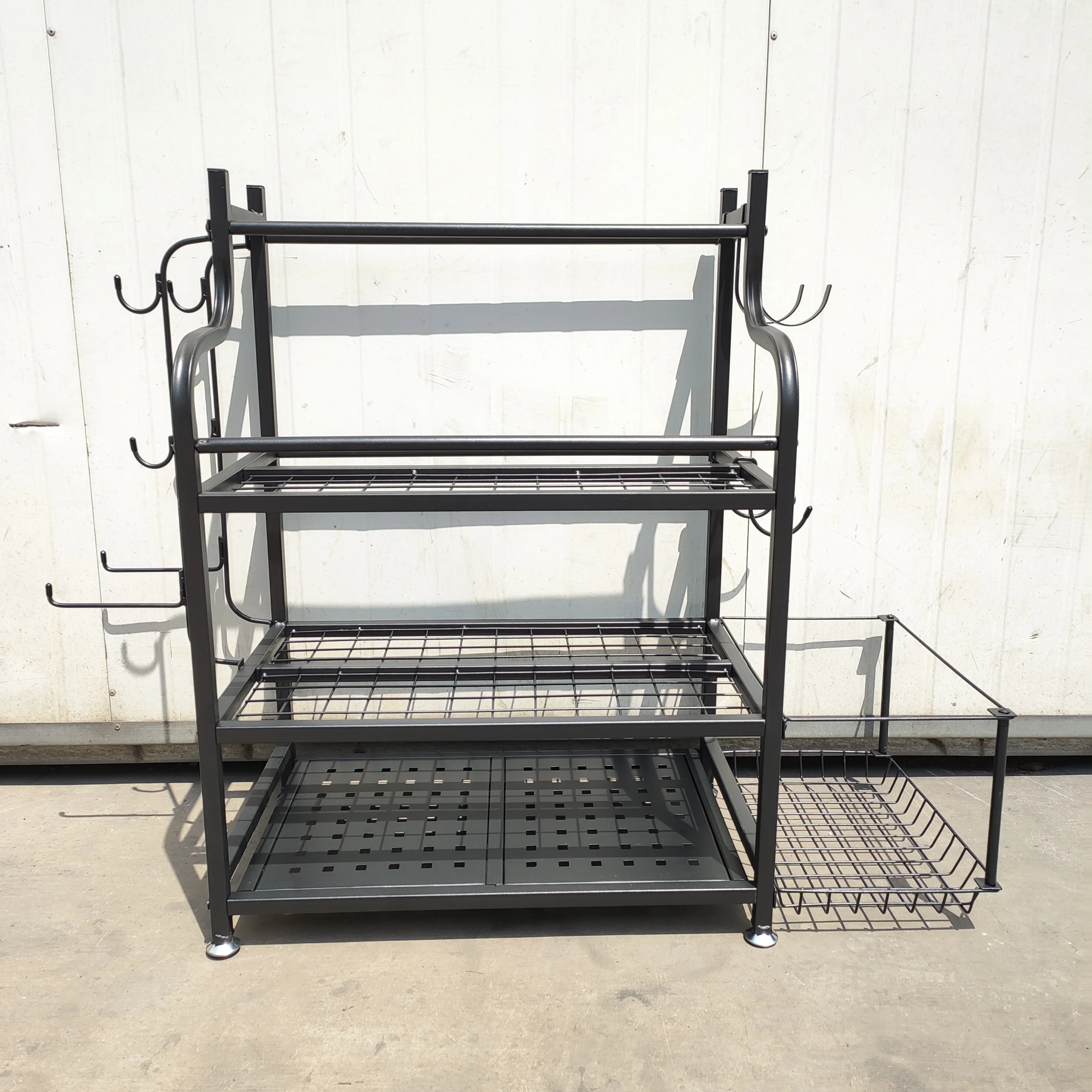 

Home Gym Storage Rack for Dumbbells Kettlebells Yoga Mat-Strength Training Equipment Dumbbell Rackpromote sales