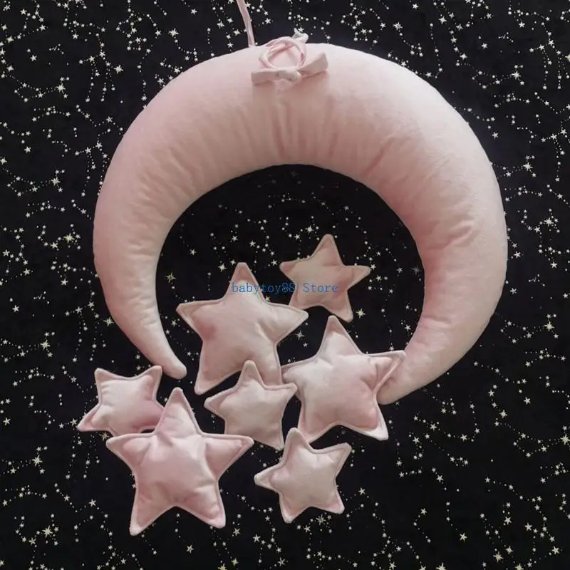 Y4UD 9 قطعة/المجموعة/مجموعة دعائم تصوير لحديثي الولادة وسادة هلال + مجموعة نجوم لالتقاط صور الطفل Fotografi #2