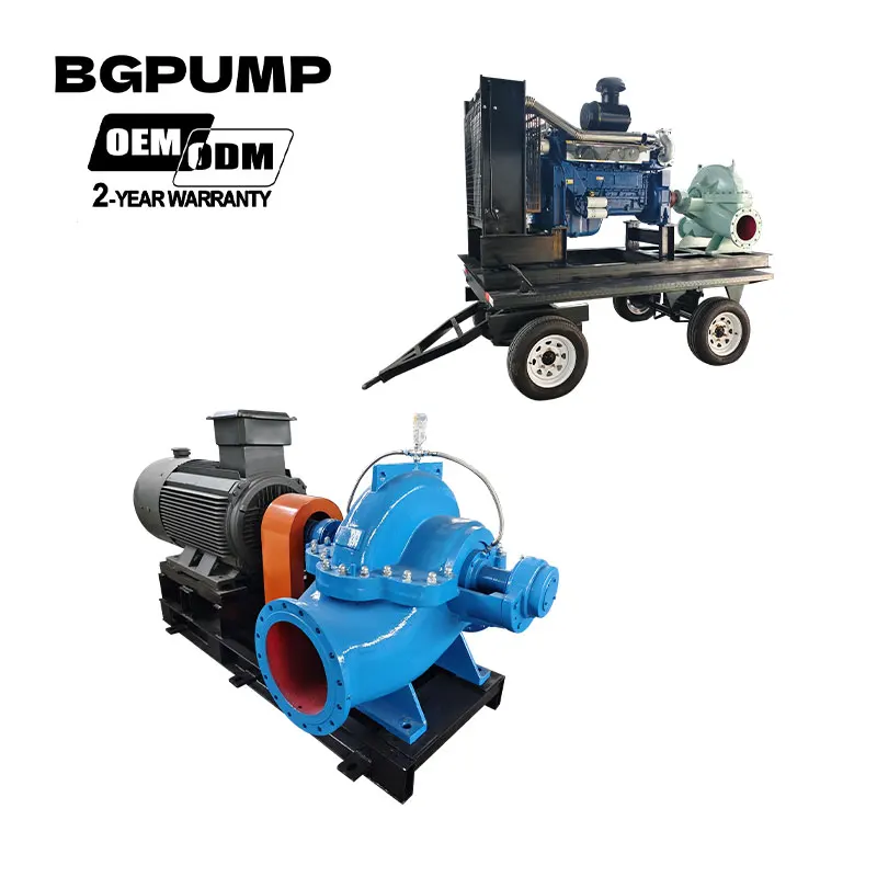 

560kw Water Pump Big Flow Horizontal Centrifugal Split Case Double Suction Pump