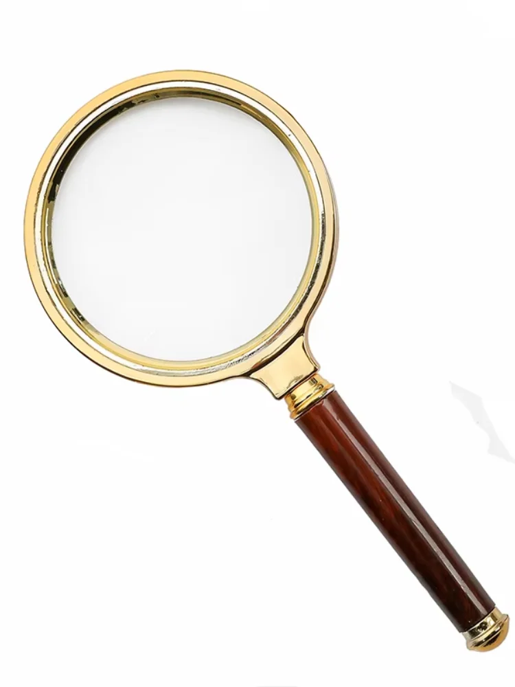 Handheld High-Definition oud vergrootglas Handheld kindervergrootglas Lezen voor ouderen voor mensen - afbeelding 2