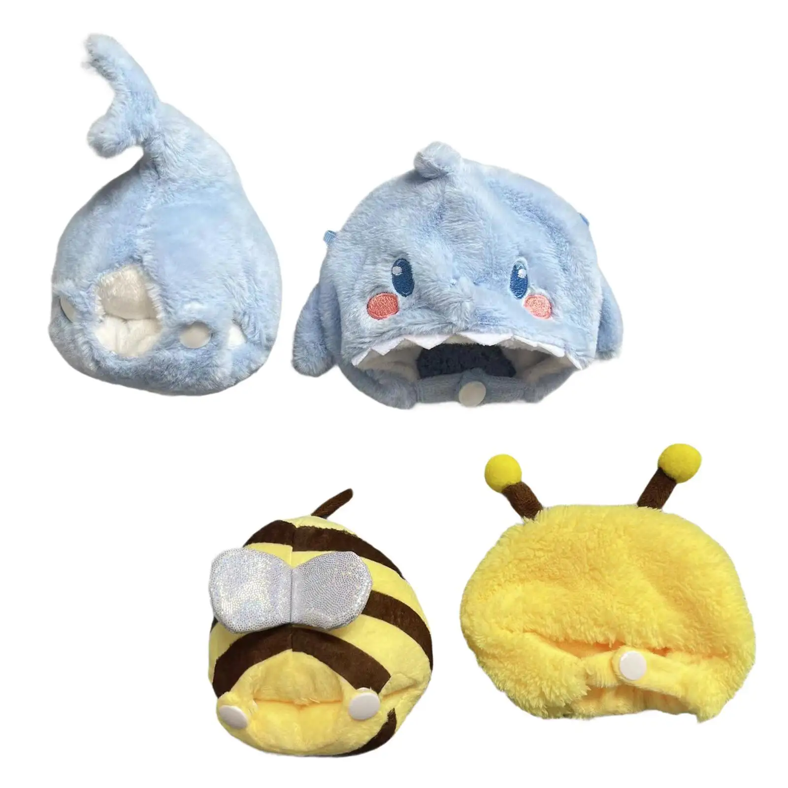 Schattige Eendenpop-Outfit Voor Pluche Speelgoed Van 15Cm-Schattige Verkleedset