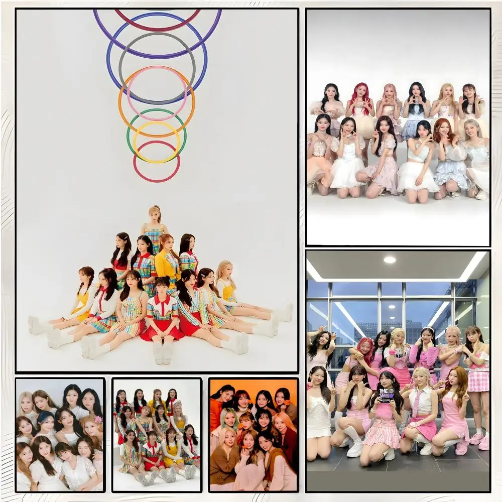 Group Kpop LOONA Poster Superior Home Space  Indoor Decorative Art & Home Decor