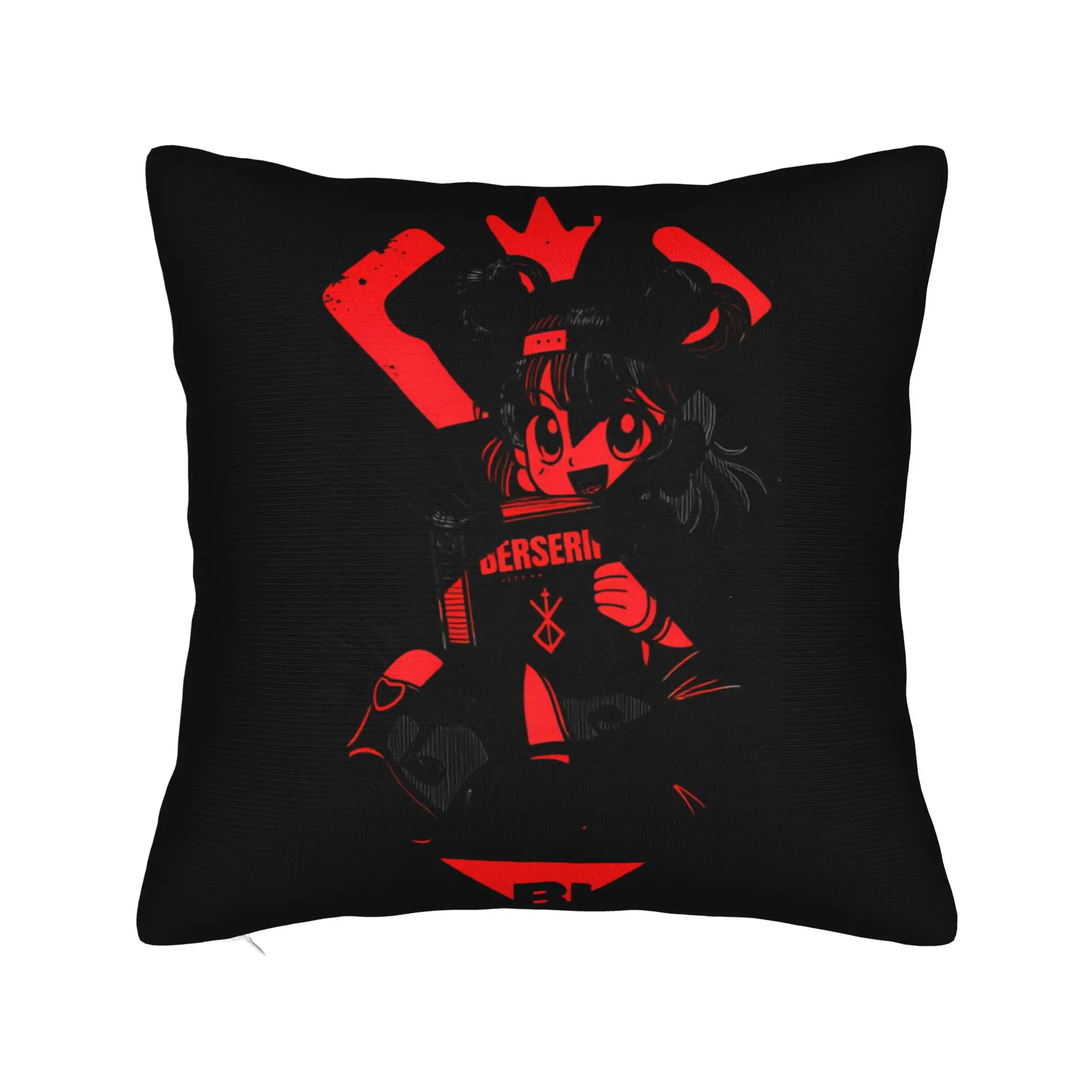 B-Berserks Pillow Cover  Comfy Cushion Cover Funny Pillow Case For Office Car Home Decor