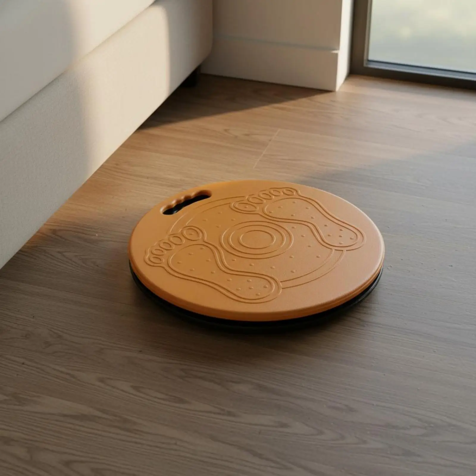 Patient Swivel Transfer Board Easy Carry Handle Non Slip Rotation Plate for Home and Hospital Use