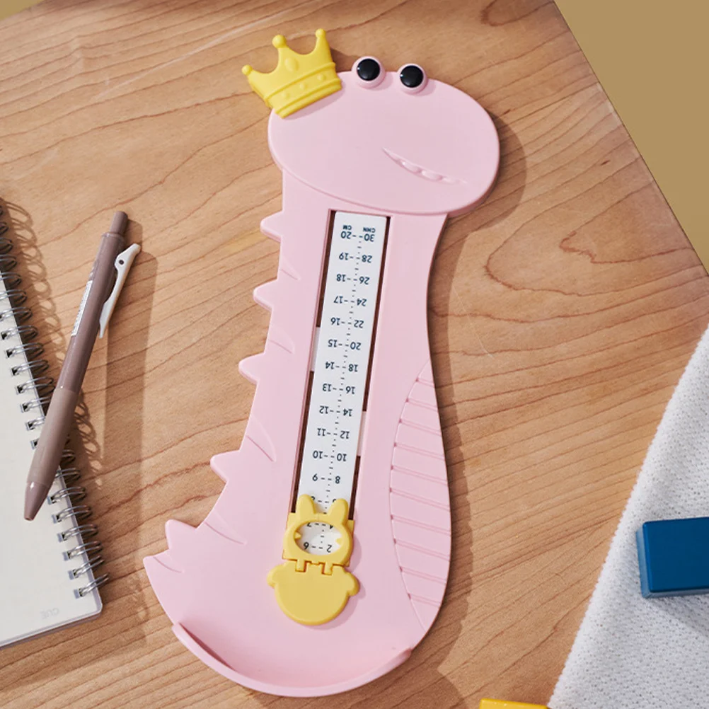 Totority 2Pcs Kids Foot Measurer Tool Portable Shoe Sizing Ruler for Accurate and Easy Use Girls