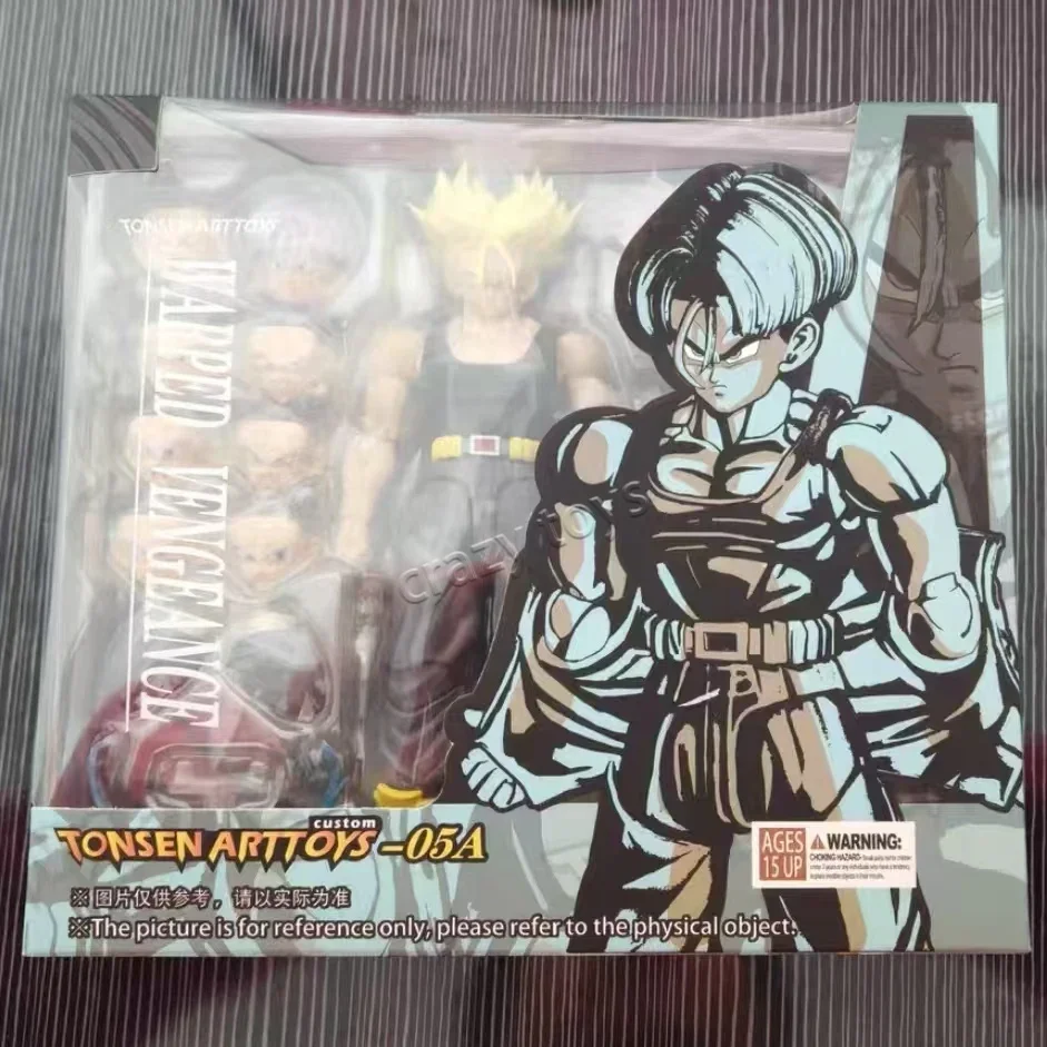 Auf Lager Momo Toy Dragon Ball Z Super Saiyan SSJ SSJ2 Trunks 05a 05b Actionfigur Modell Spielzeug Sammlerstück Geschenk