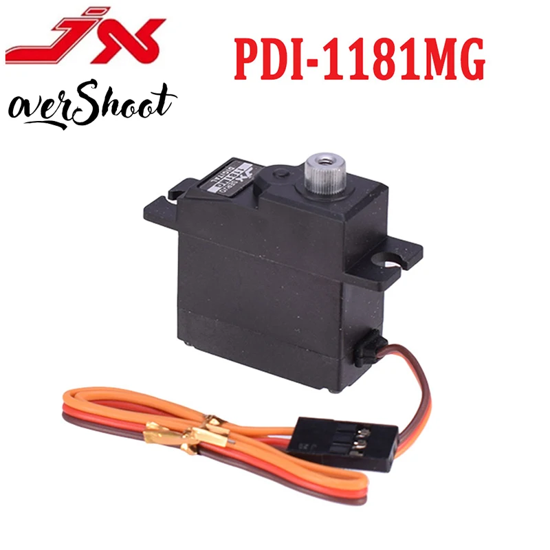 

JX Servo PDI-1181MG 18g 3.5KG Digital Servo Metal Gear for WLtoys 144001 WPL RC Car B1/16 B24 C14 C24 Helicopter Airplane