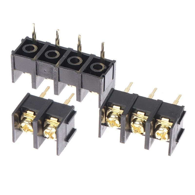 10pcs KF1000 2/3/4Pin 10.0mm Pitch 2/3/4 Pin 2/3/4 Way Straight Pin 300V 25A PCB Screw Terminal Block Connector