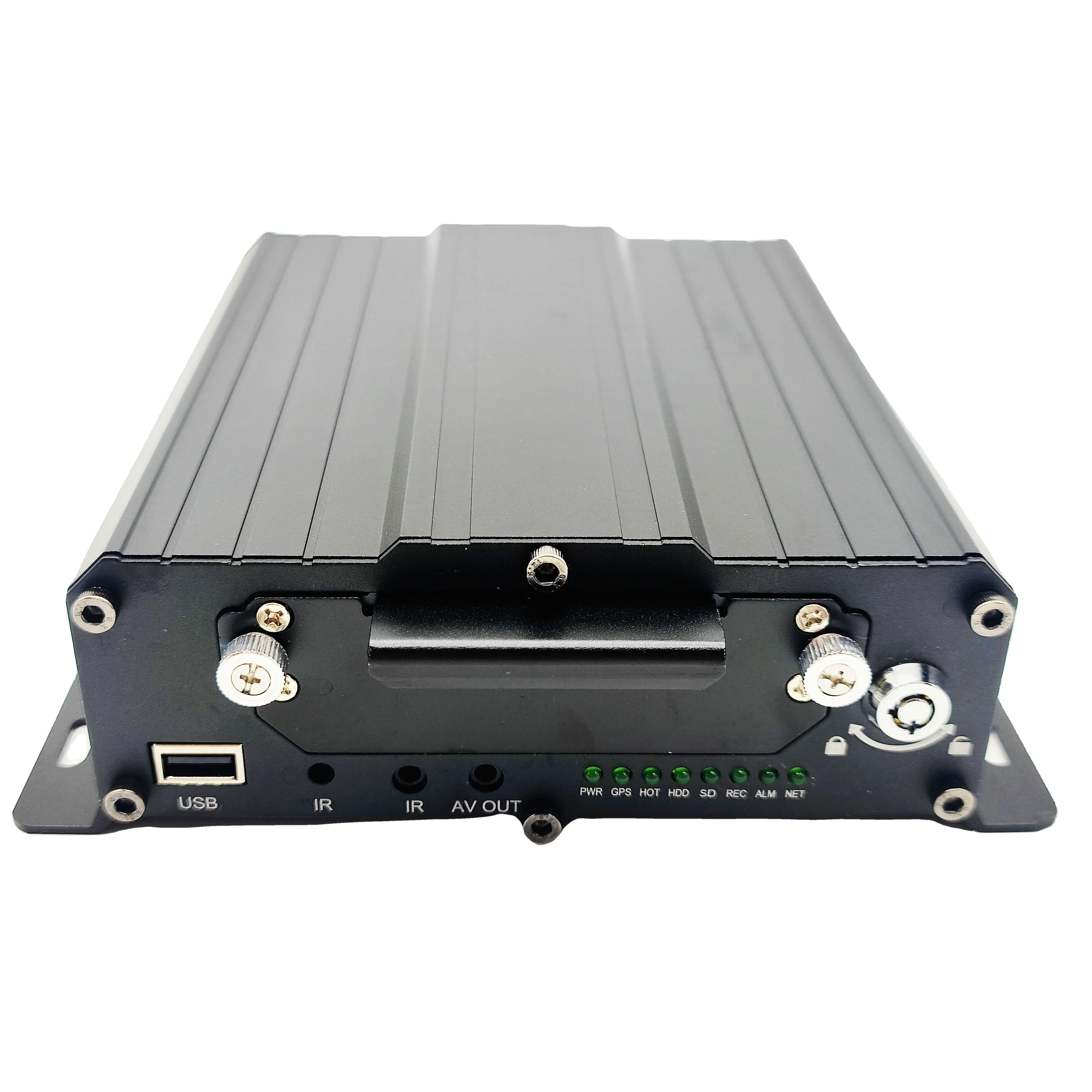 4 Channel H.265 GPS 4G Car Mobile DVR with 4TB HDD CMSV6 Vehicle MDVR System Digital Video Recorder