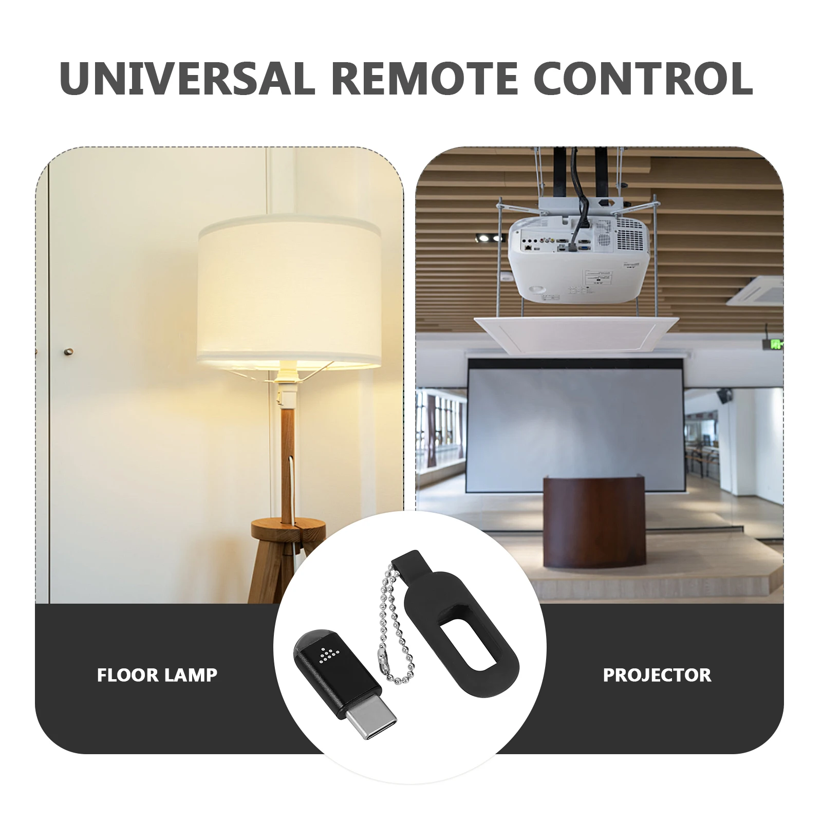 

1 Set Portable Remote Control Adapter For Smartphone Home Appliance Wireless Controller With Type-C Compatibility For Air