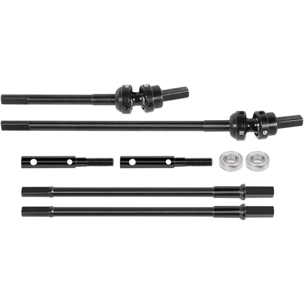 

Capra Axles Drive Shaft 1/10 Axial CapraF9Offset PortalCVD 3-Joint Constant Velocity StraightShaftStubAxlesforRC Crawler Upgrade