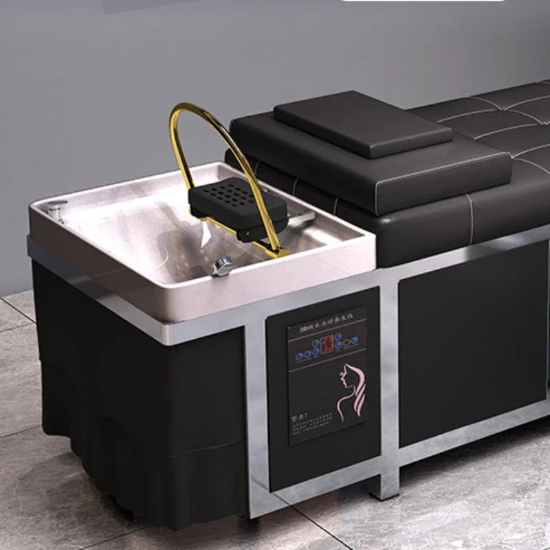 Art Wash Shampoo per capelli Bacino Letto tailandese Luce Sedie di lusso Estetica Testa Spa Doccia Parrucchiere Lavaggio Soggiorno Styling