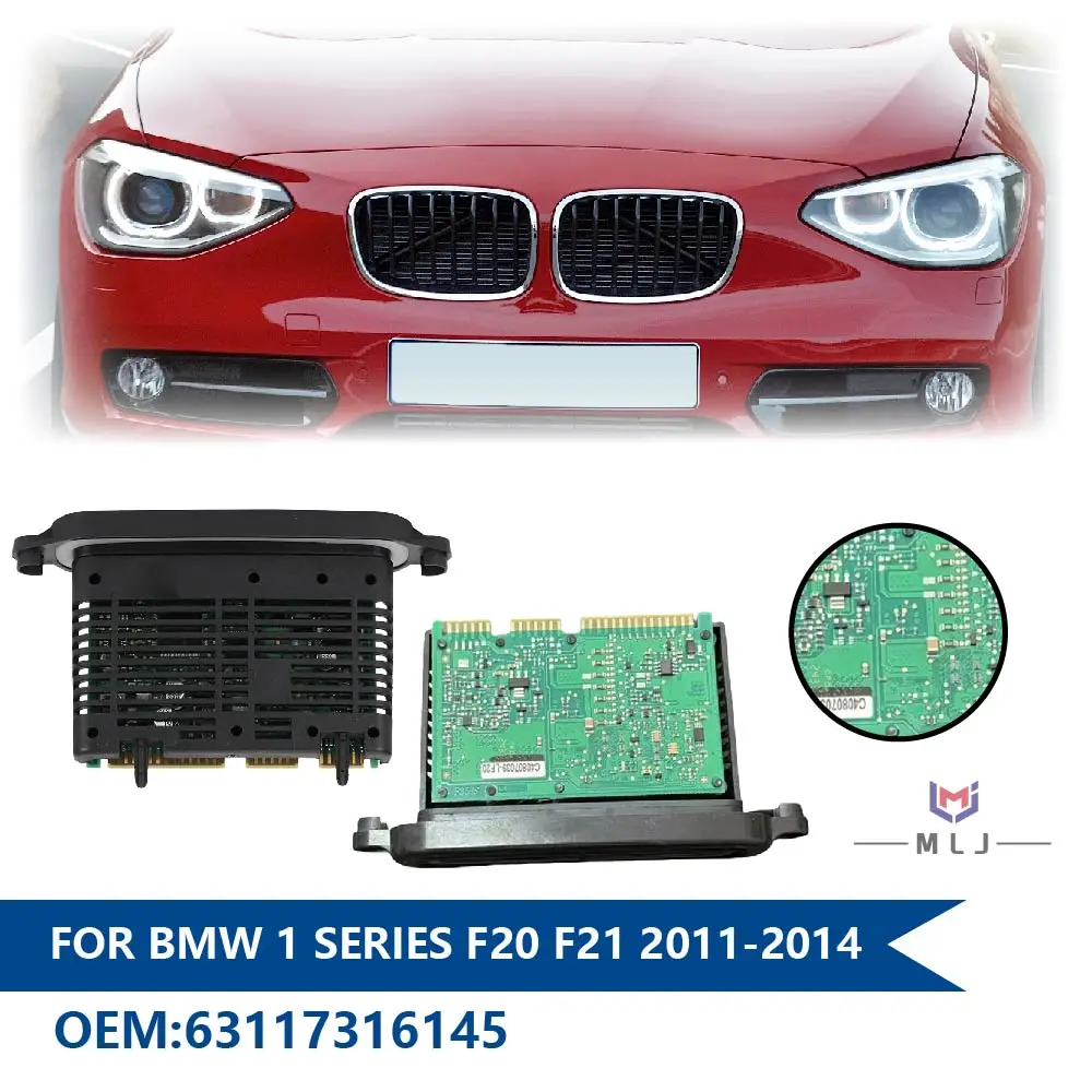 63117316145 For BMW 1 Series F20 F21 2011-2014 Xenon Headlight LED TMS Driver Module DRL Control Module Car Accessories