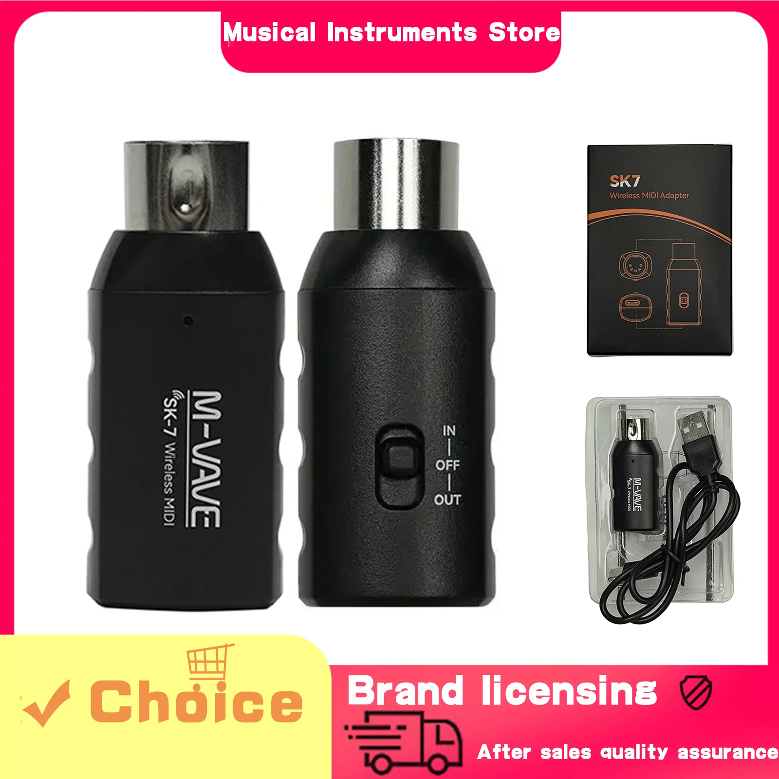 M-VAVE 2.4Ghz Wirel… - image