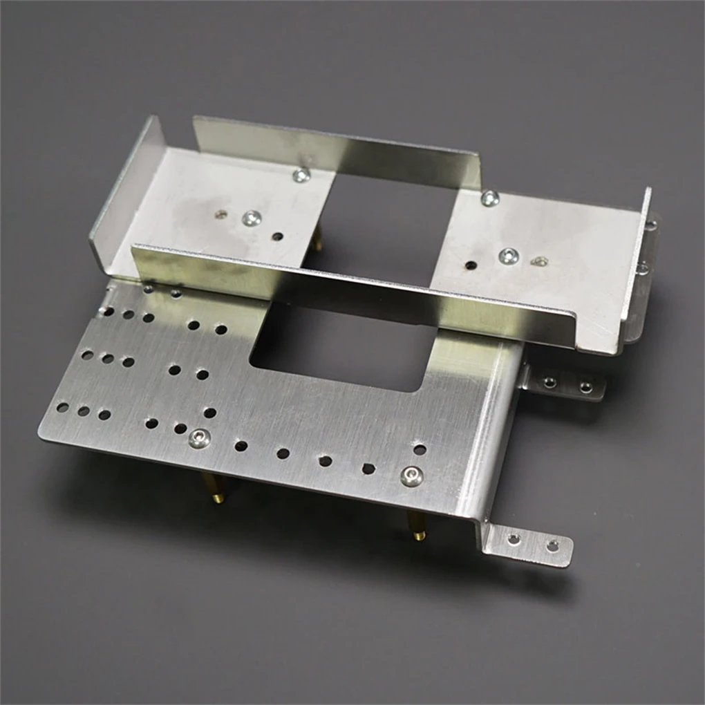 Stainless Steel Hard To Deform Battery Mount Plate For 1/14 LMT 4WD RC Car Part RC Car Accessories Replacement Parts