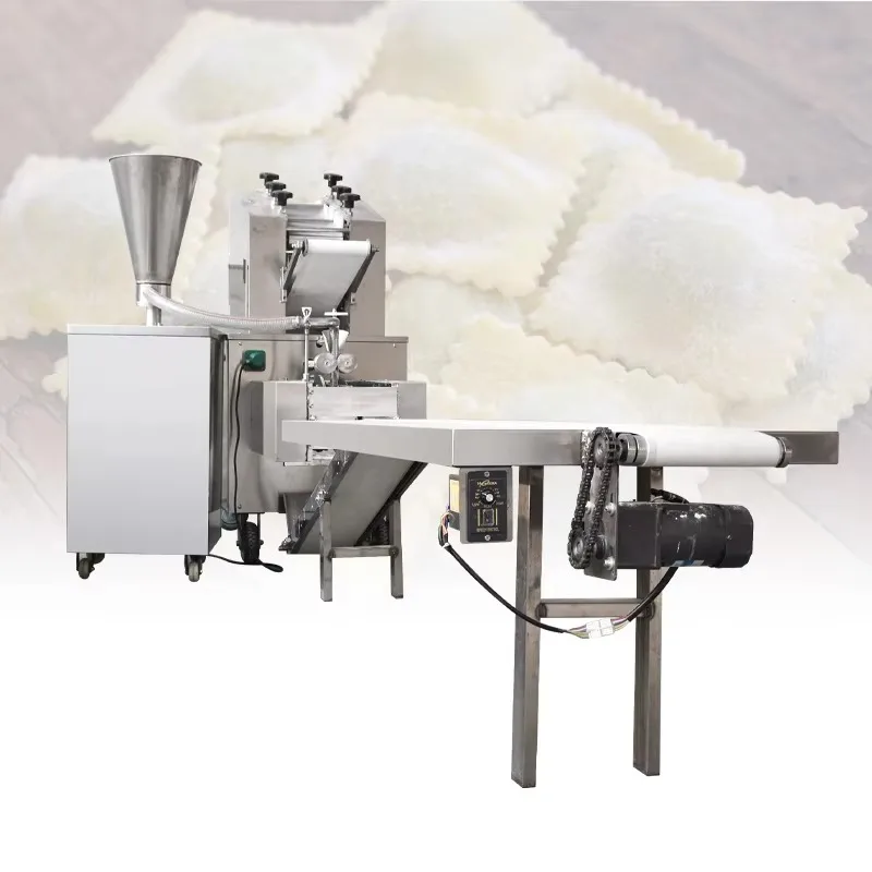 Industrial Low Price Fully Automatic Small Pakistan Mini Ravioli Gyoza Maker Empanada Samosa Dumpling Making Machine For Sal