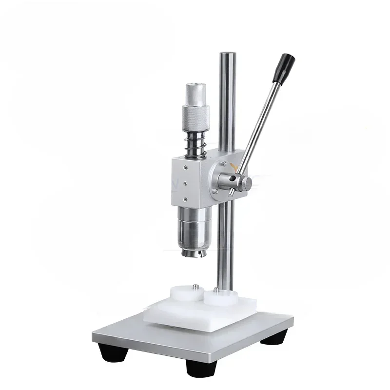 

ZS-TVC2 Manual Aluminum Plastic Cap Glass Small Vial Bottle Crimp Capping Sealing Machine