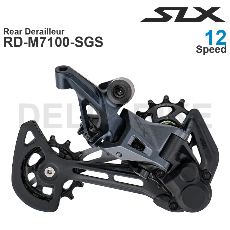 SHIMANO SLX M7100 12v Rear Derailleur RD-M7100-SGS 1x12-speed Low sprocket 51T Top sprocket 10T Original parts