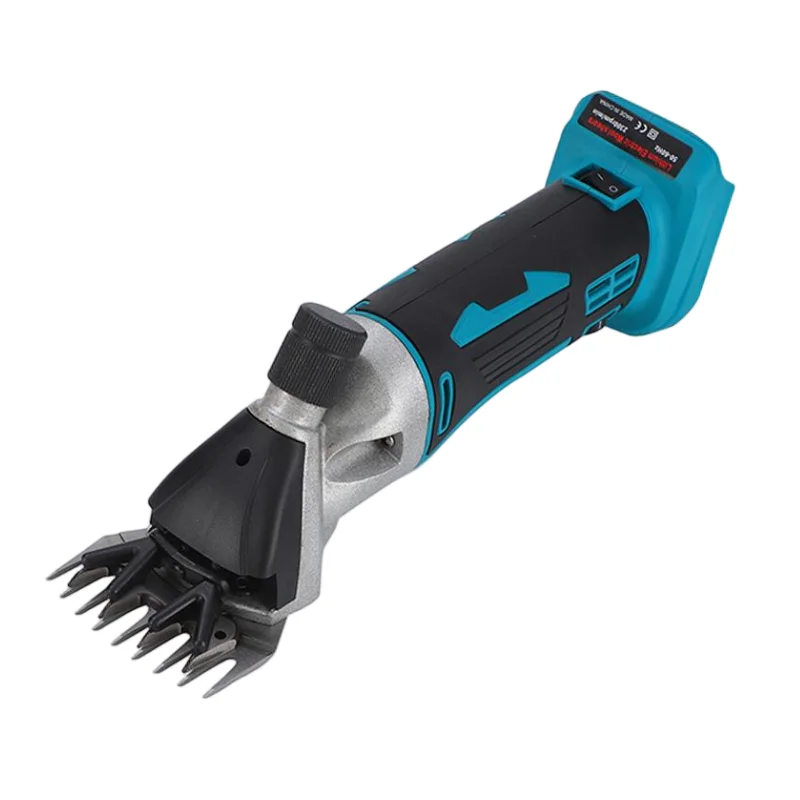 

Cordless Sheep Shears-Adjustable Speed, 13T Steel Blade for Sheep & Goats, Farm Use, No Battery Included