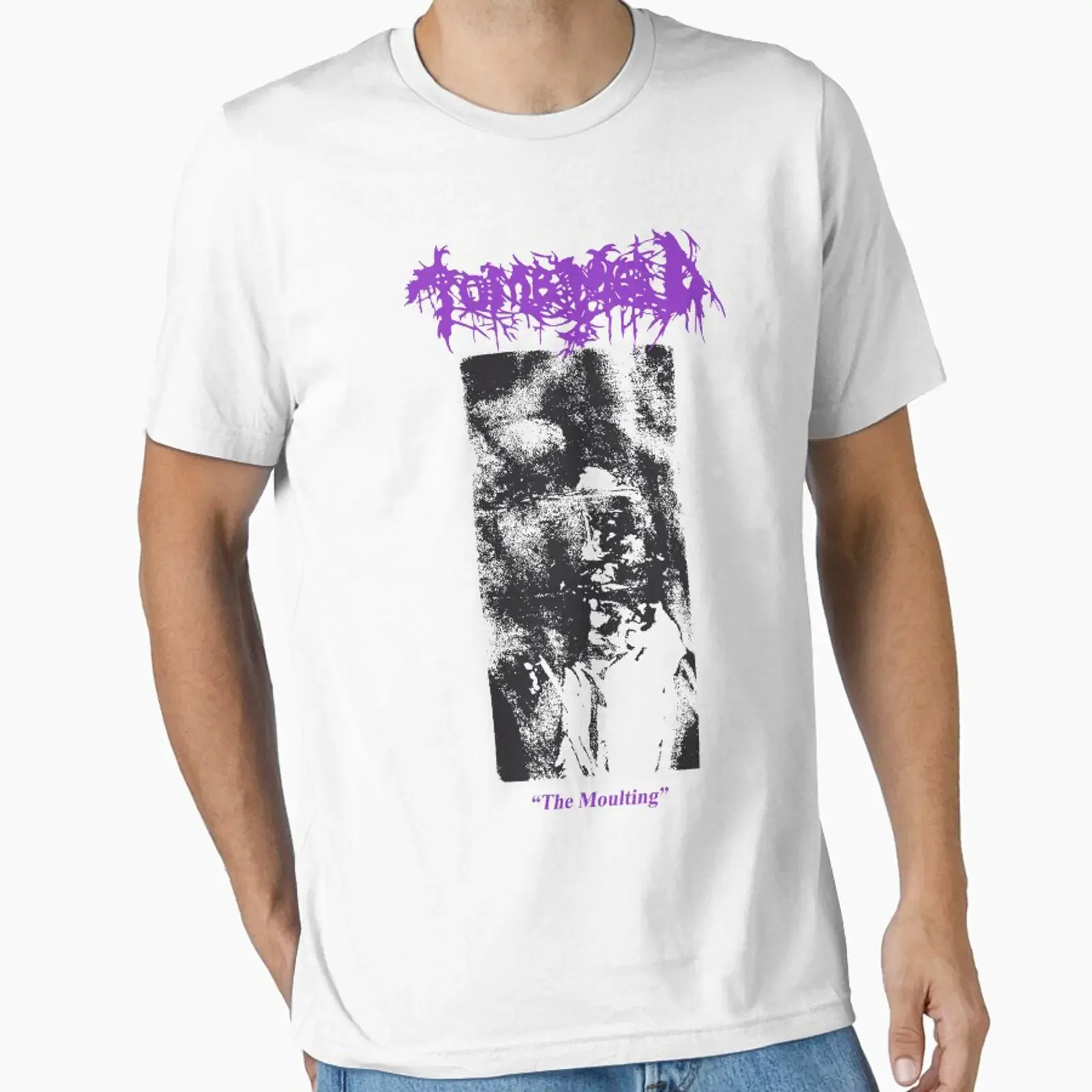 Tomb Mold Merch The Moulting Essential T Shirt vintage Washed Slightly Breathable streetwear Versatile fashion Unisex