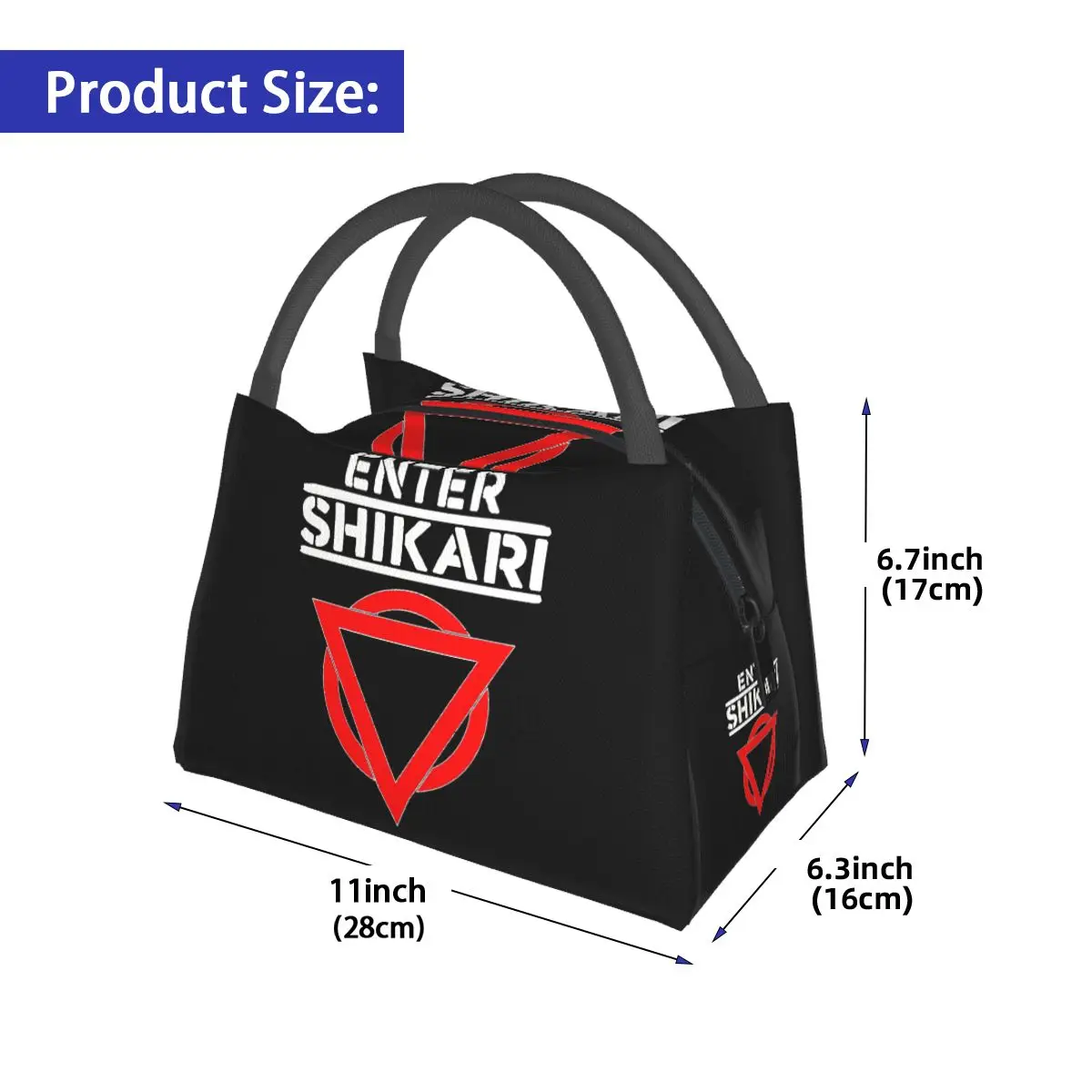 Enter Shikari Rock Band Graphic Insulated Lunch Bag for School Picnic Storage Food Boxes  Cooler Thermal Lunch Box Tote