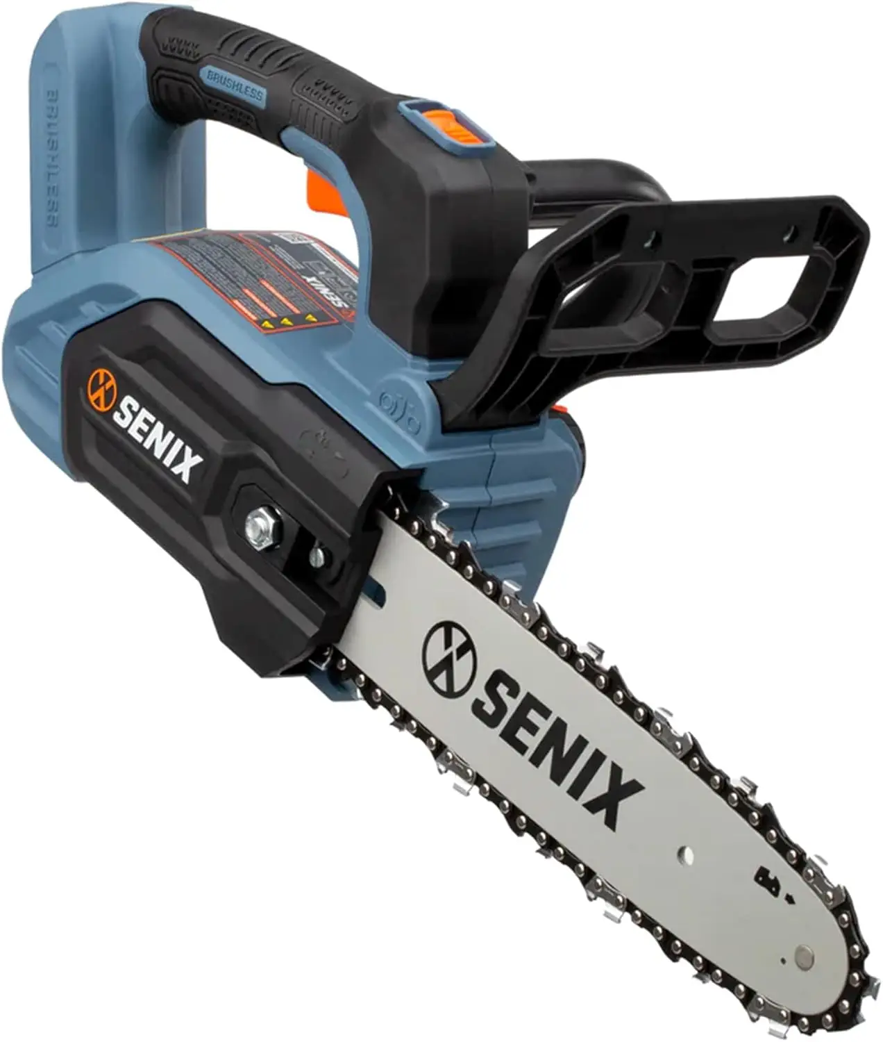 

CSX2-M1-0 20 Volt Max Cordless Chainsaw with 10-inch Bar and Chain for Limbs and Small Branches, Lightweight, Top Handle, Tool O