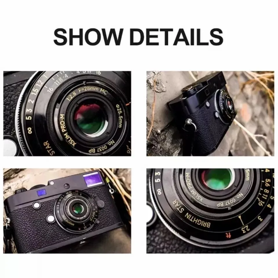 برايتن ستار 28 ملم F2.8 عدسة كاملة الإطار لايكا M M3 M6 M9 M10R M240 M11 أحادية اللون #3