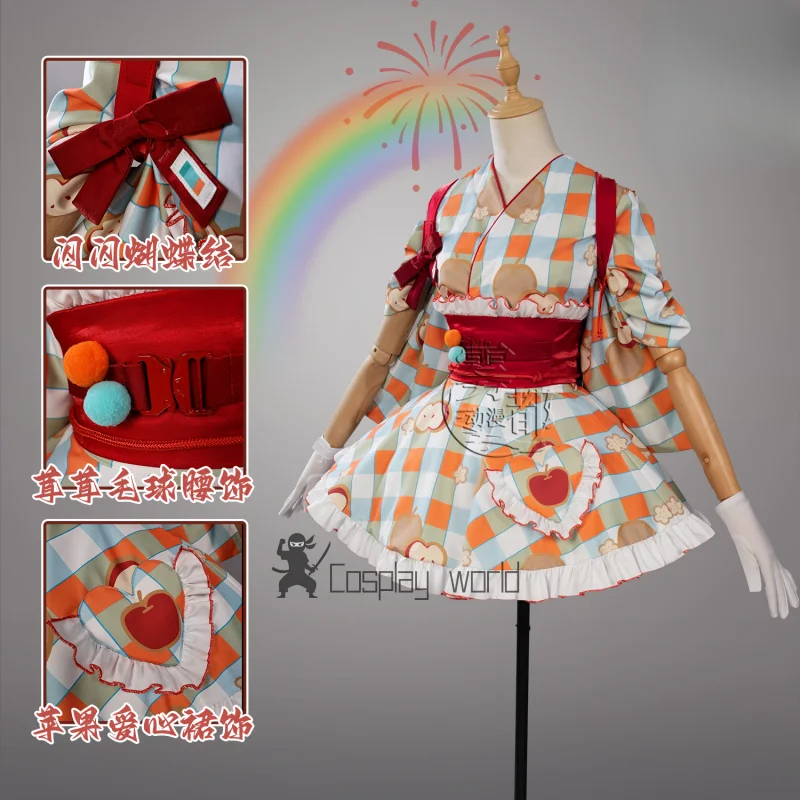 

Костюм для косплея Arknights Myrtle Taiko no Tatsujin, униформа на Хэллоуин, карнавал, вечеринку, Рождество, ролевая одежда, одежда