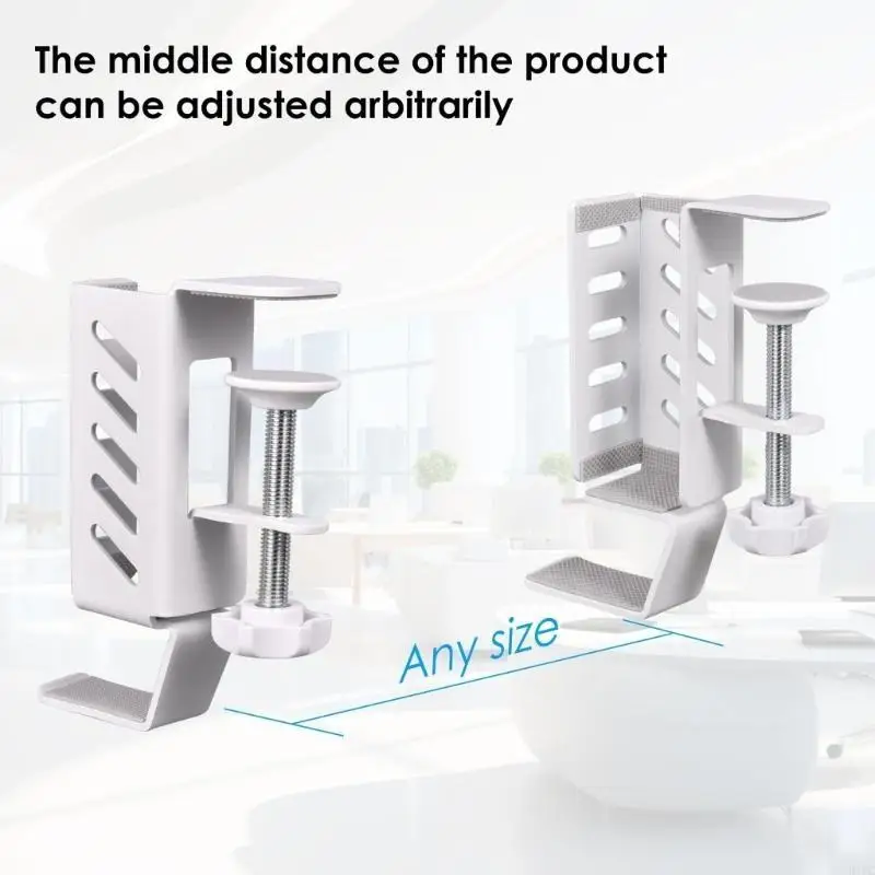 

Laptop Holder Desk Side Storage Holder Desk Organizers for Office and Home