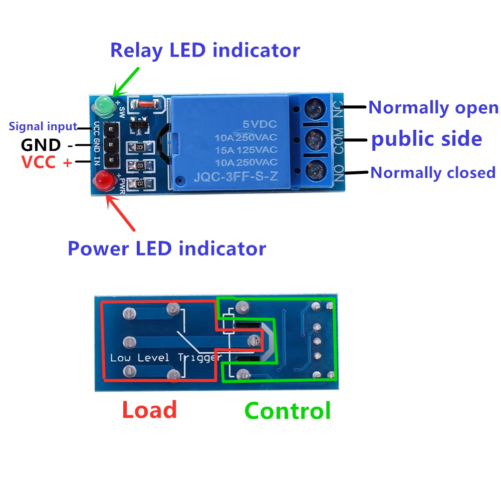 5V 12V1 2 4 6 8 Channel Relay Module With Optocoupler Relay Output 1 2 4 6 8 Way Relay Module For Arduino In stock