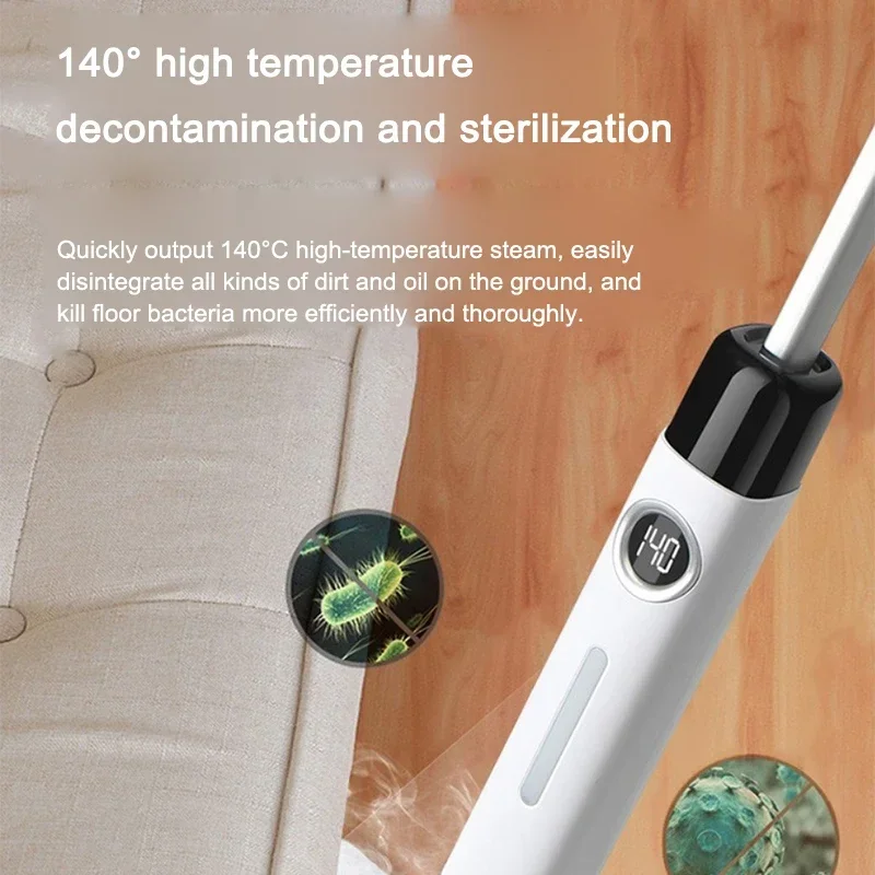 Home Appliances Multifunctional High Temperature Steam Mop Non-wireless Dynamic Sterilization Intelligent Temperature Control Mo