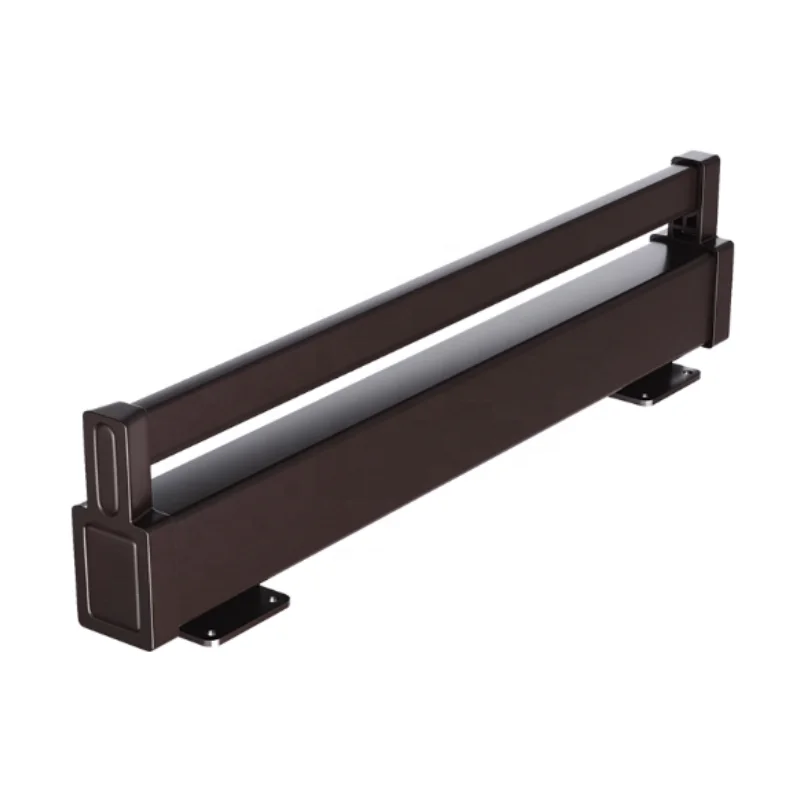 

Pull-out clothing storage rack is installed on the top of the wardrobe hardware. Retractable pants rack