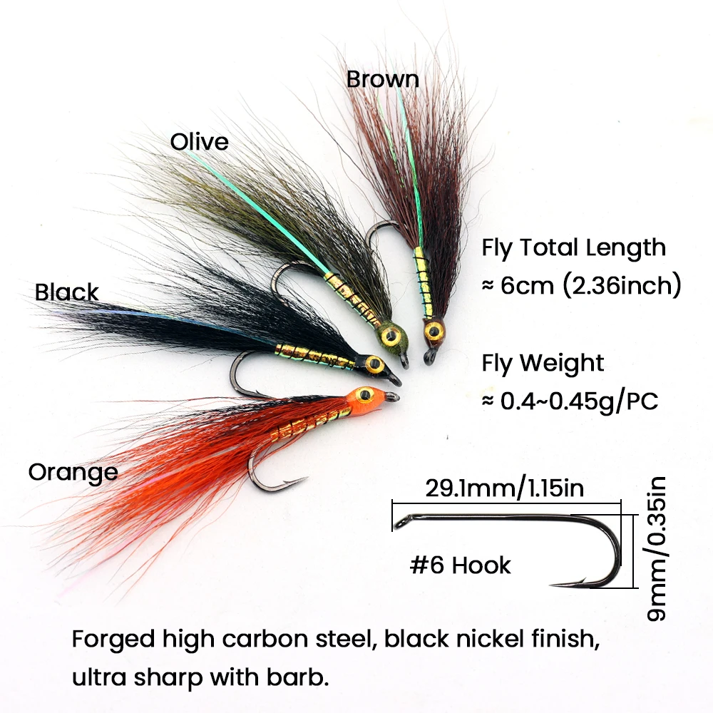 ICERIO # 6 Bucktail Minnow Str - 3D Printing Lure recensie en prijs