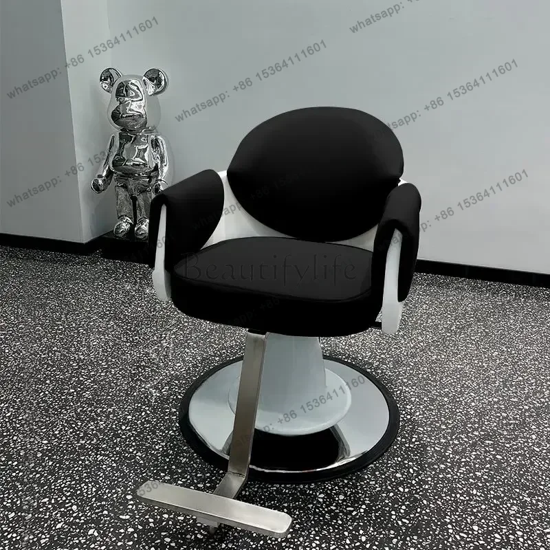 LSSalon Classic Beauty Barber Chair Beauty Soft Modern Personalized Chair Armrest Leg Rest Advanced Aesthetic Cadeira Furniture