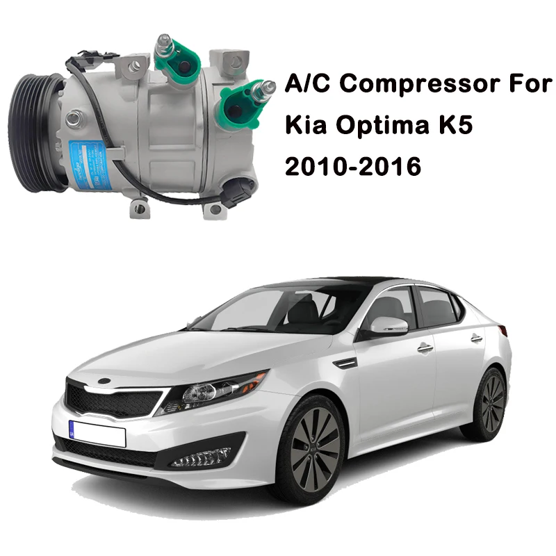 Car Air Conditioning Compressor For Kia K5 Optima 2010 2011 2012 2013 2014 2015 Automotive AC Compressor 97701-3R000 97701-3v110