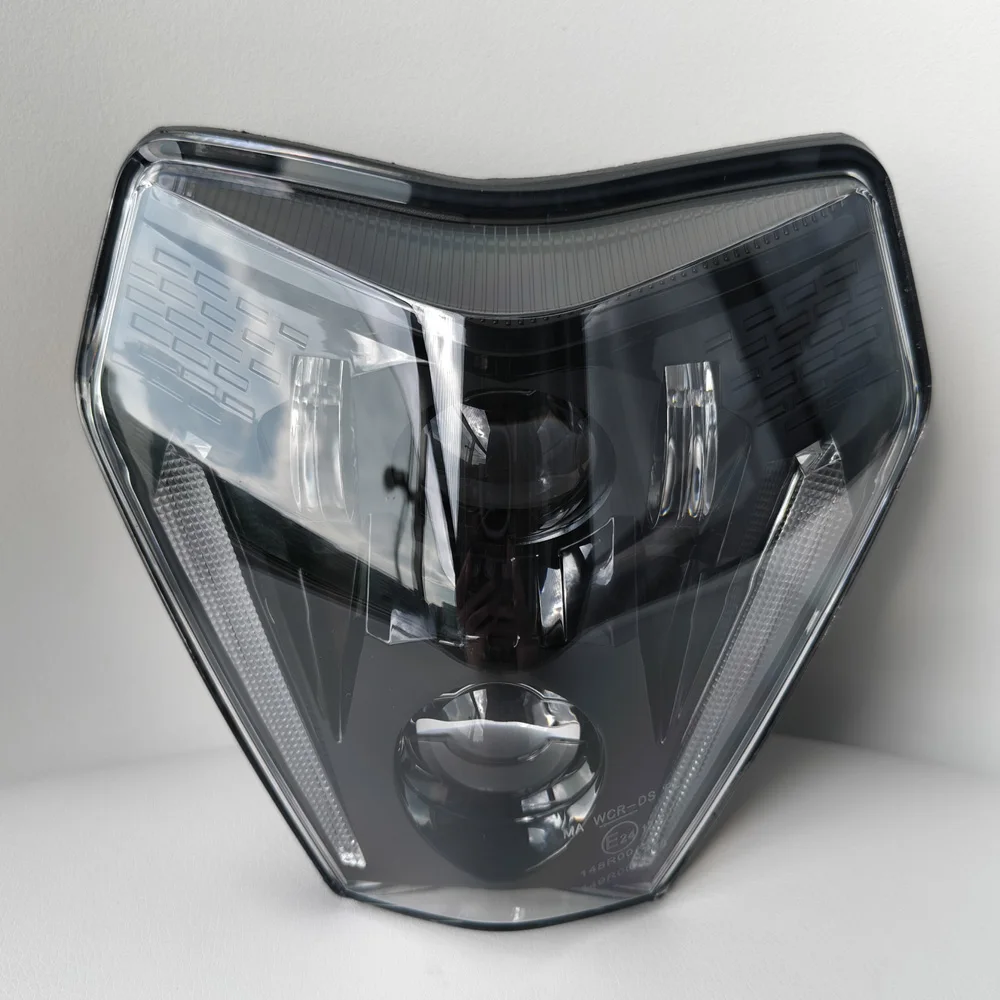 For KTM EXC EXC-F 150 200 250 300 350 400 450 500 XC-W XCF-W XW-F 2024-2026 Headlamp W/ DRL Mask Motorcycle Light Assembly E24 - view 3